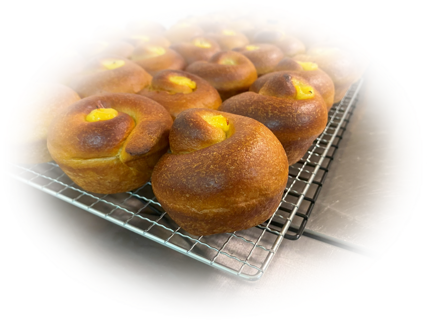 大豆パン・カスタードクリーム 2個入り