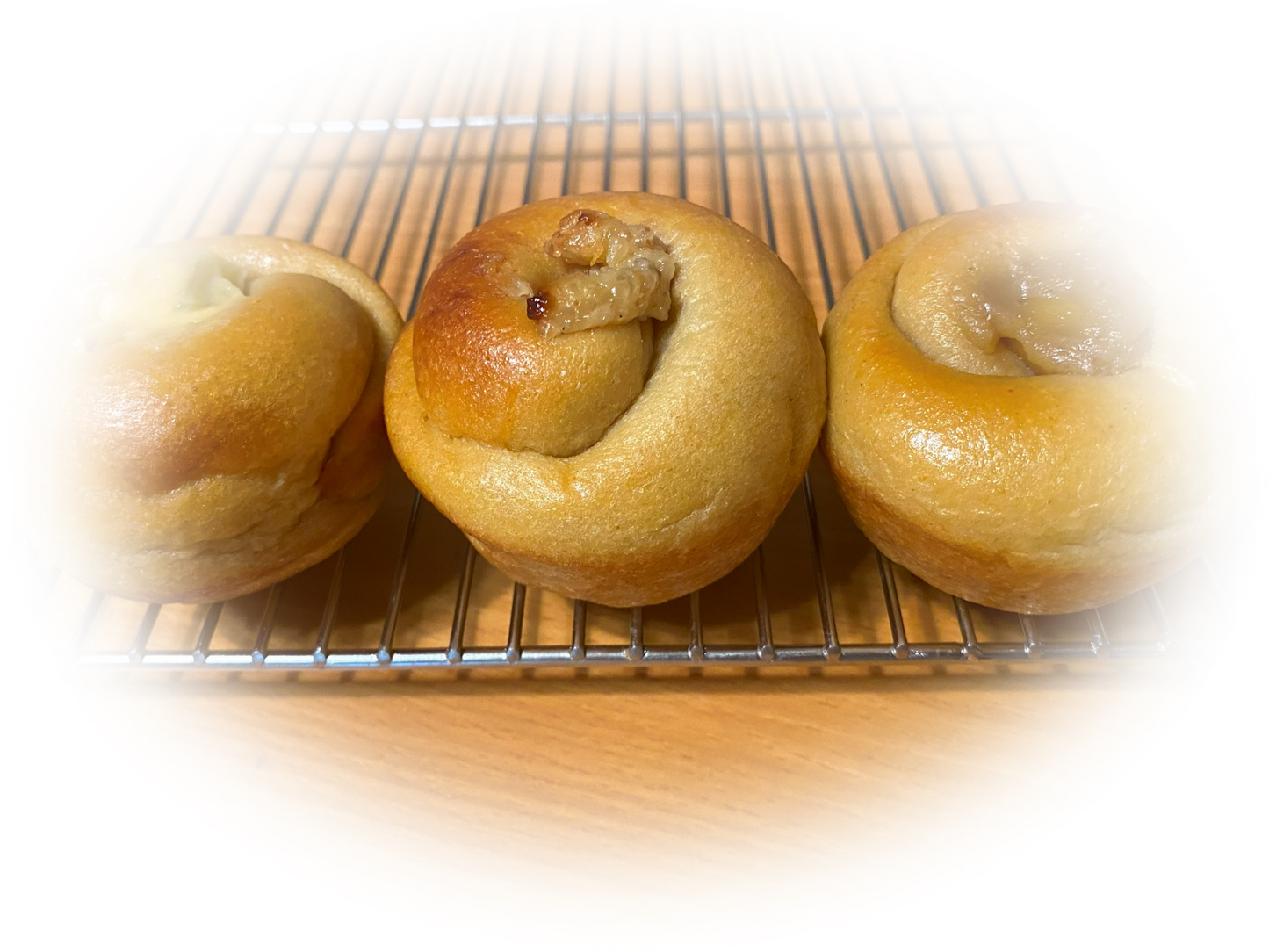 大豆パン・蜜芋クリーム 2個入り
