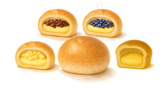 【送料無料】クリーム＆フルーツ　バラエティ８個セット