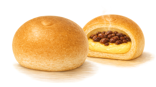 レーズンカスタード６個セット